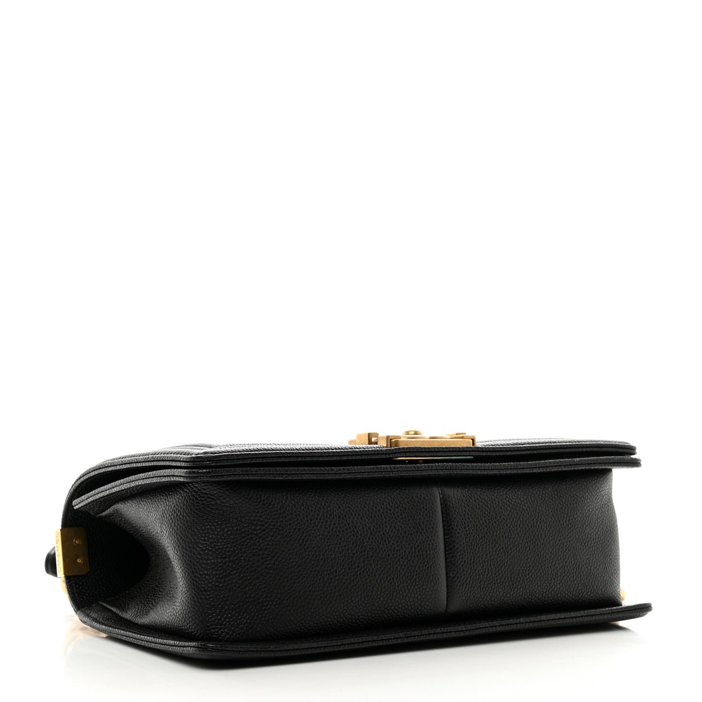 Caviar Quilted Medium Boy Flap Black
