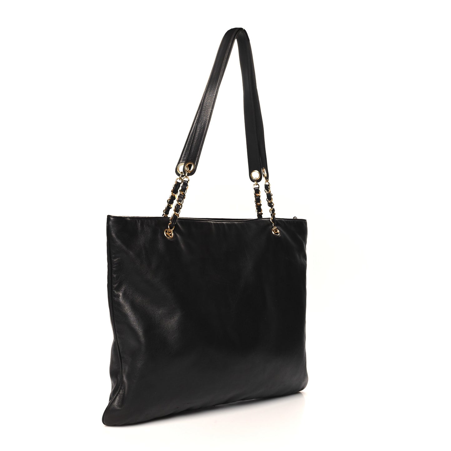 Lambskin Timeless CC Shoulder Bag Black