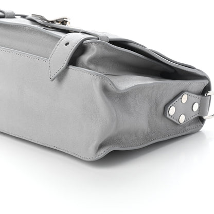 Proenza Schouler Lambskin Tiny PS1 Satchel Fog 8 of 8