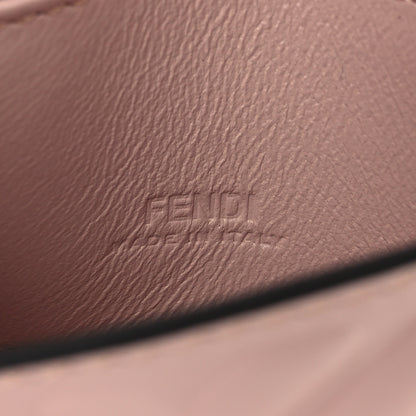 Fendi Nappa Matisse FF Embossed Nano Maxi Buckle Baguette Charm Rosa Quarzo 6 of 12