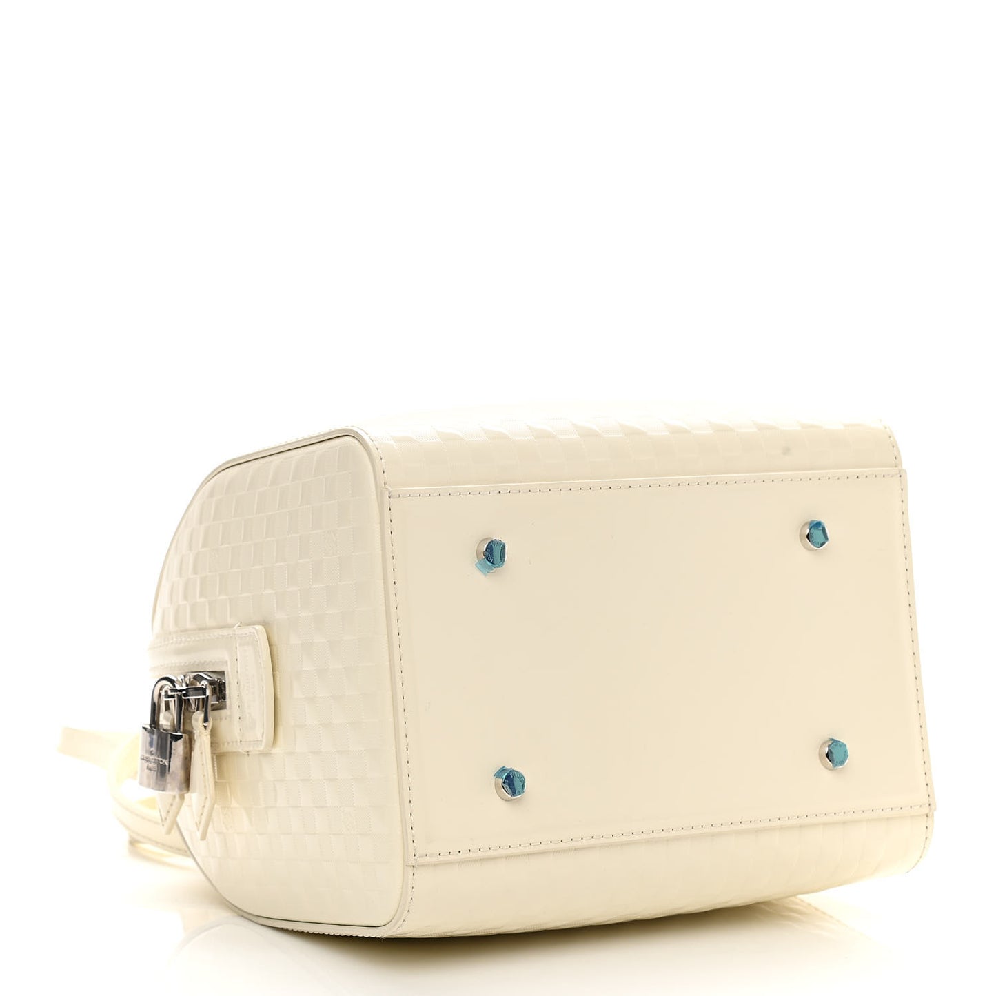 Damier Facette Speedy Cube MM Creme
