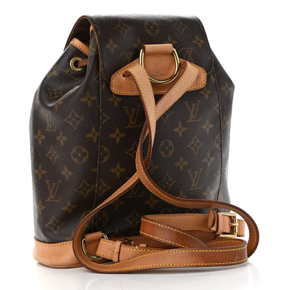 Louis Vuitton Monogram Montsouris MM Backpack 3 of 13