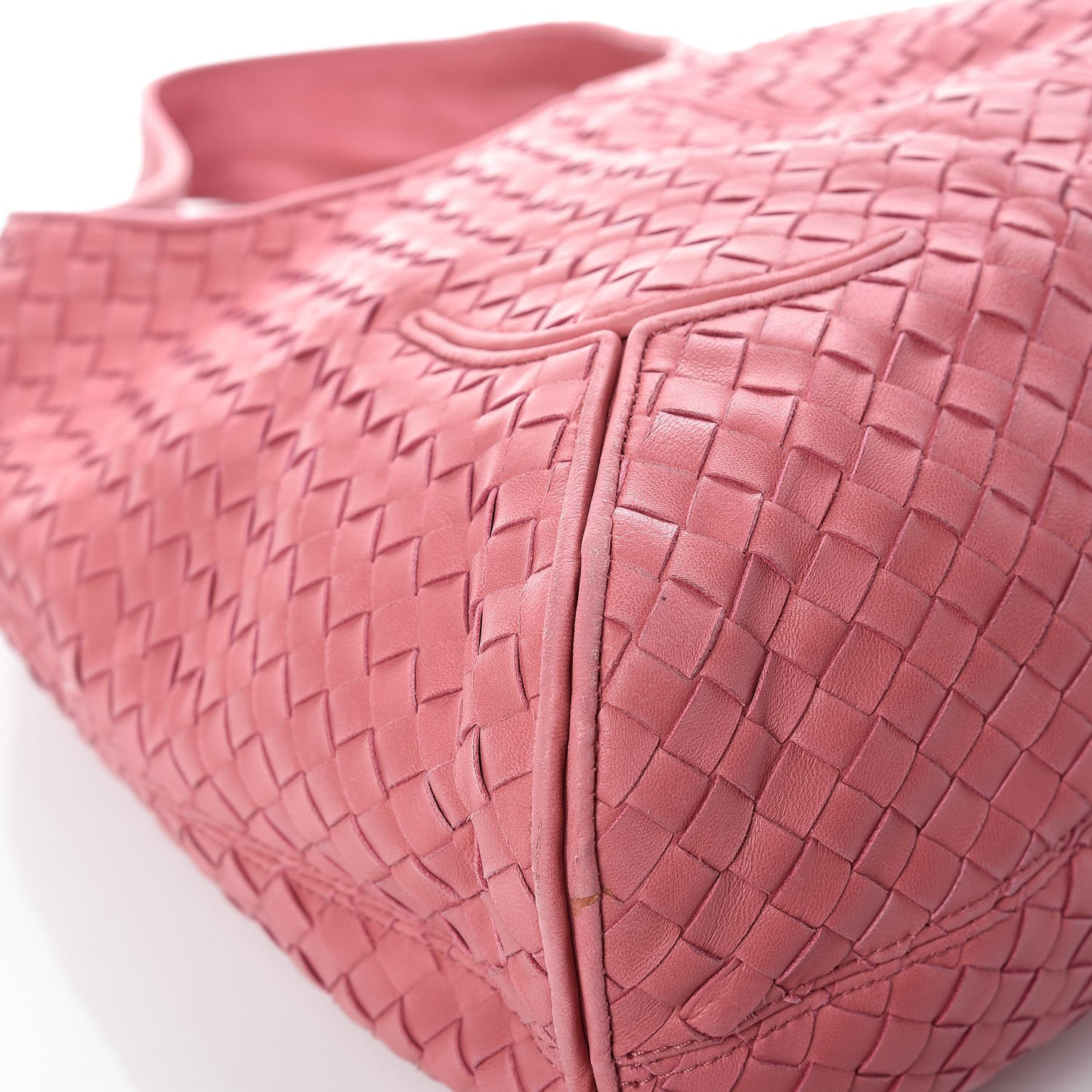 Nappa Intrecciato Ball Hobo Quarzo