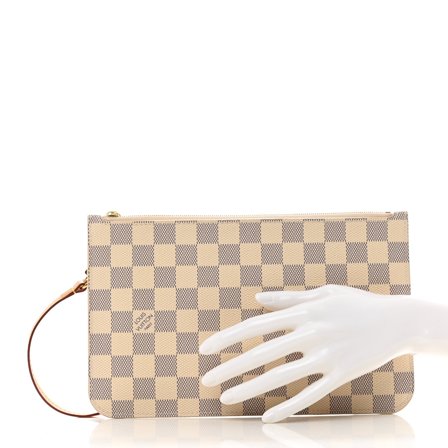 Louis Vuitton Damier Azur Neverfull MM GM Pochette 1 of 8