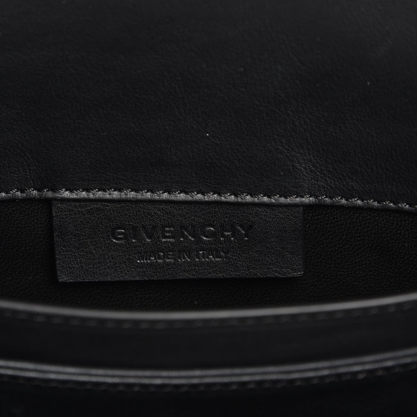 Calf Hair Smooth Calfskin Medium Antigona Envelope Clutch Black