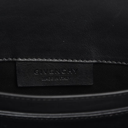 Givenchy Calf Hair Smooth Calfskin Medium Antigona Envelope Clutch Black 6 of 7