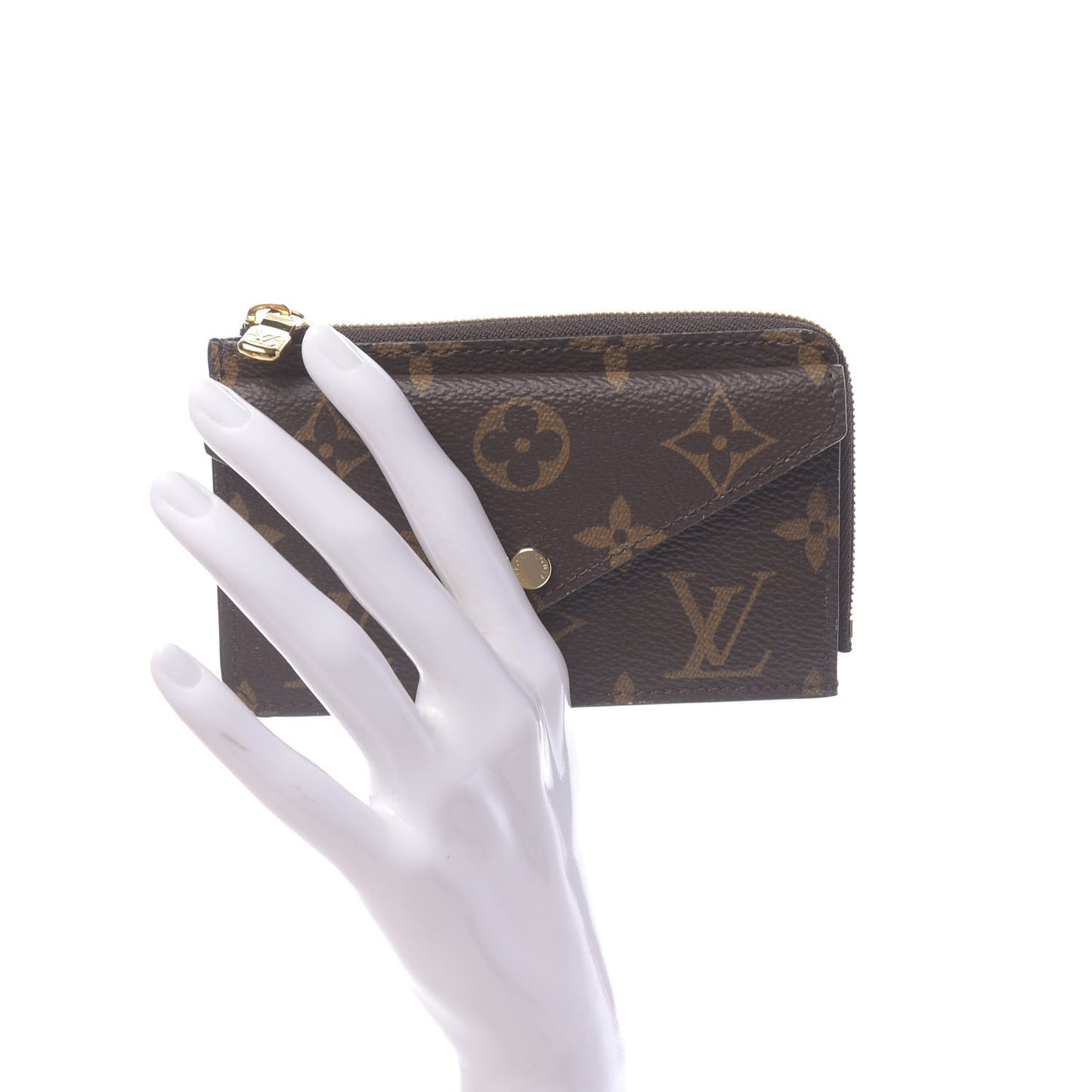 Monogram Recto Verso Card Holder Black