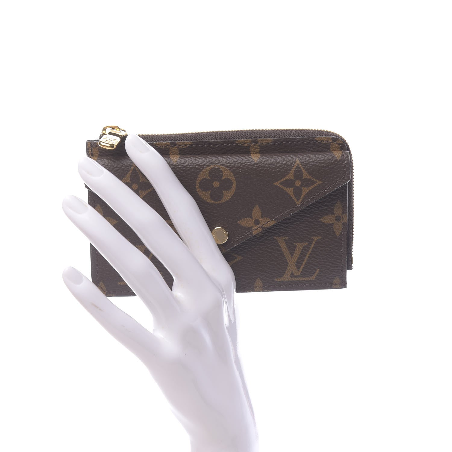 Louis Vuitton Monogram Recto Verso Card Holder Black 2 of 7