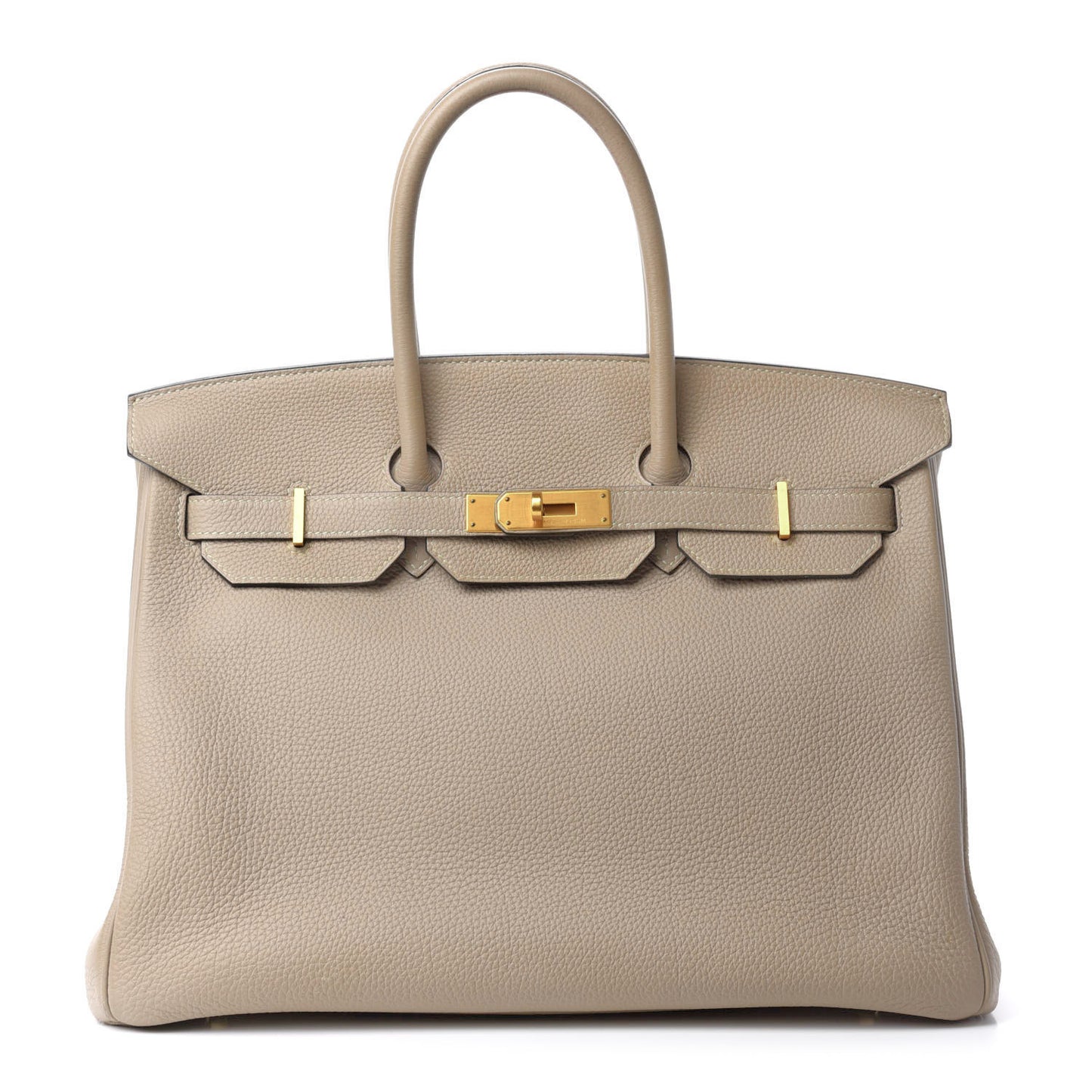 Togo Horseshoe Birkin 35 Gris Tourterelle Ardoise