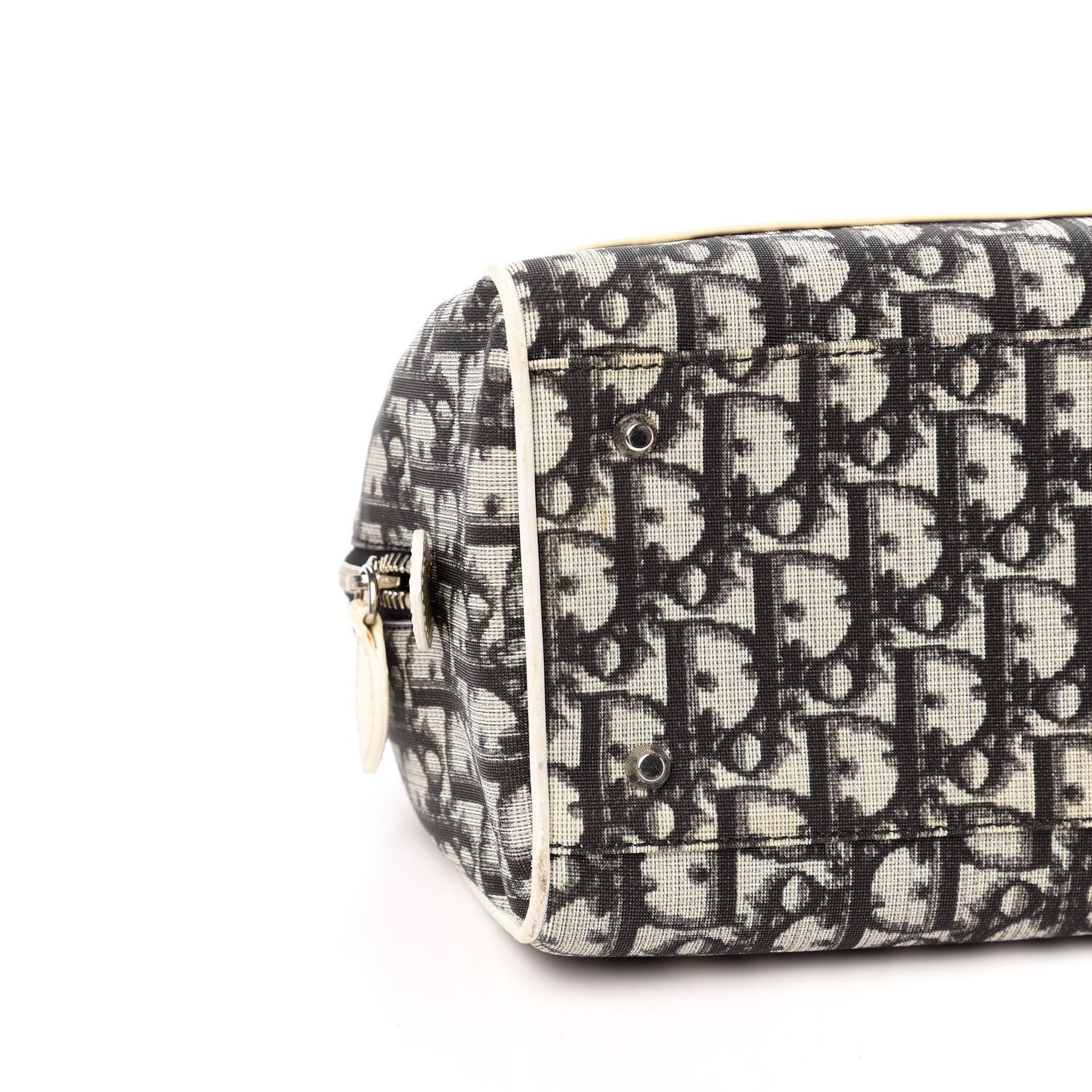 Christian Dior Monogram Boston Black 8 of 11