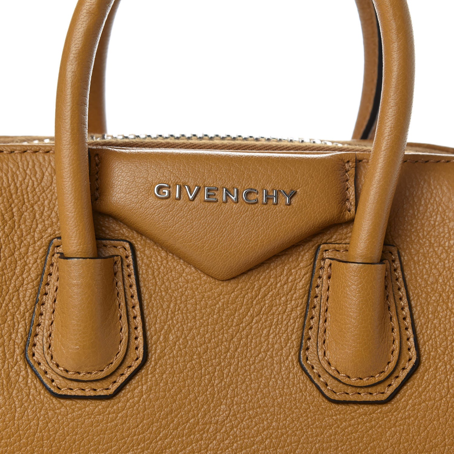 Givenchy Sugar Goatskin Mini Antigona Amber 9 of 9