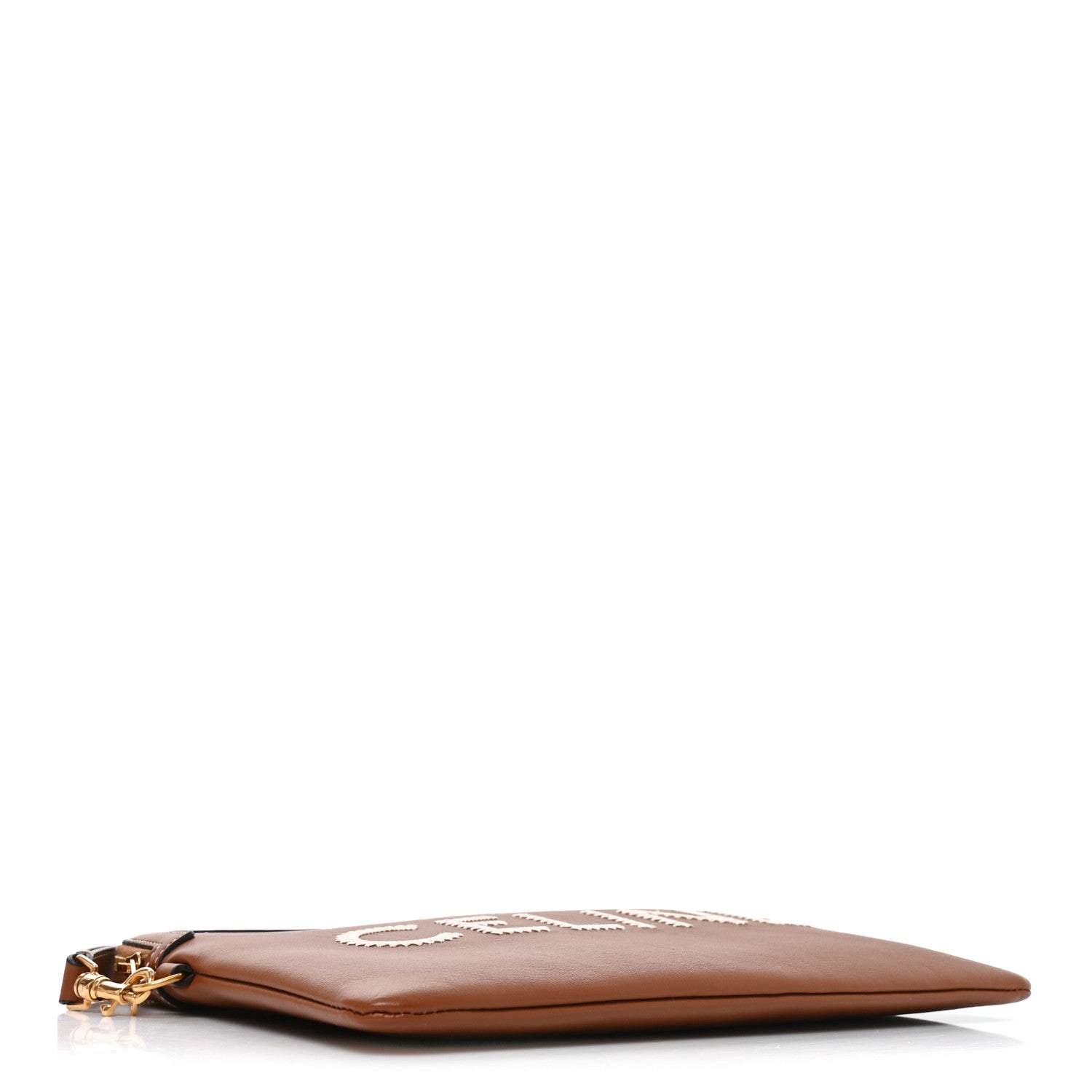 Celine Smooth Calfskin Small Pouch With Strap Tan 4 of 9