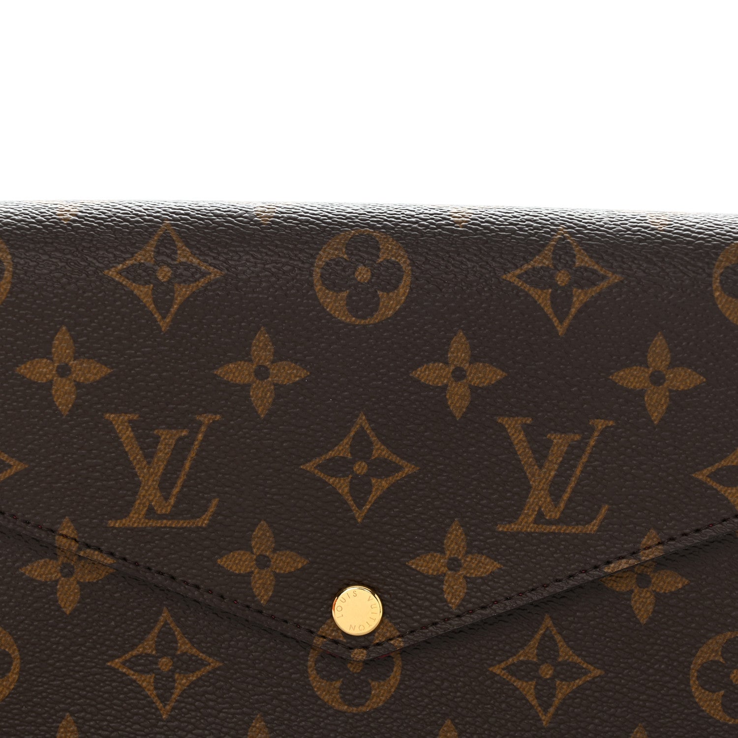 Louis Vuitton Monogram Pochette Felicie Chain Wallet Fuchsia 13 of 17