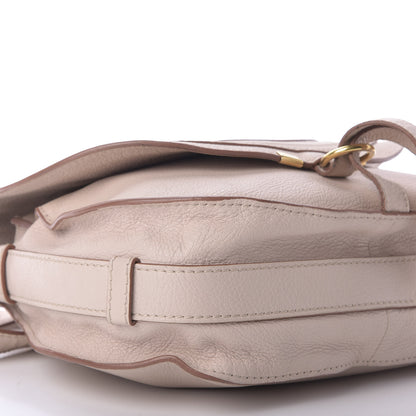 Chloe Calfskin Medium Marcie Round Crossbody Bag Blush Nude 6 of 9