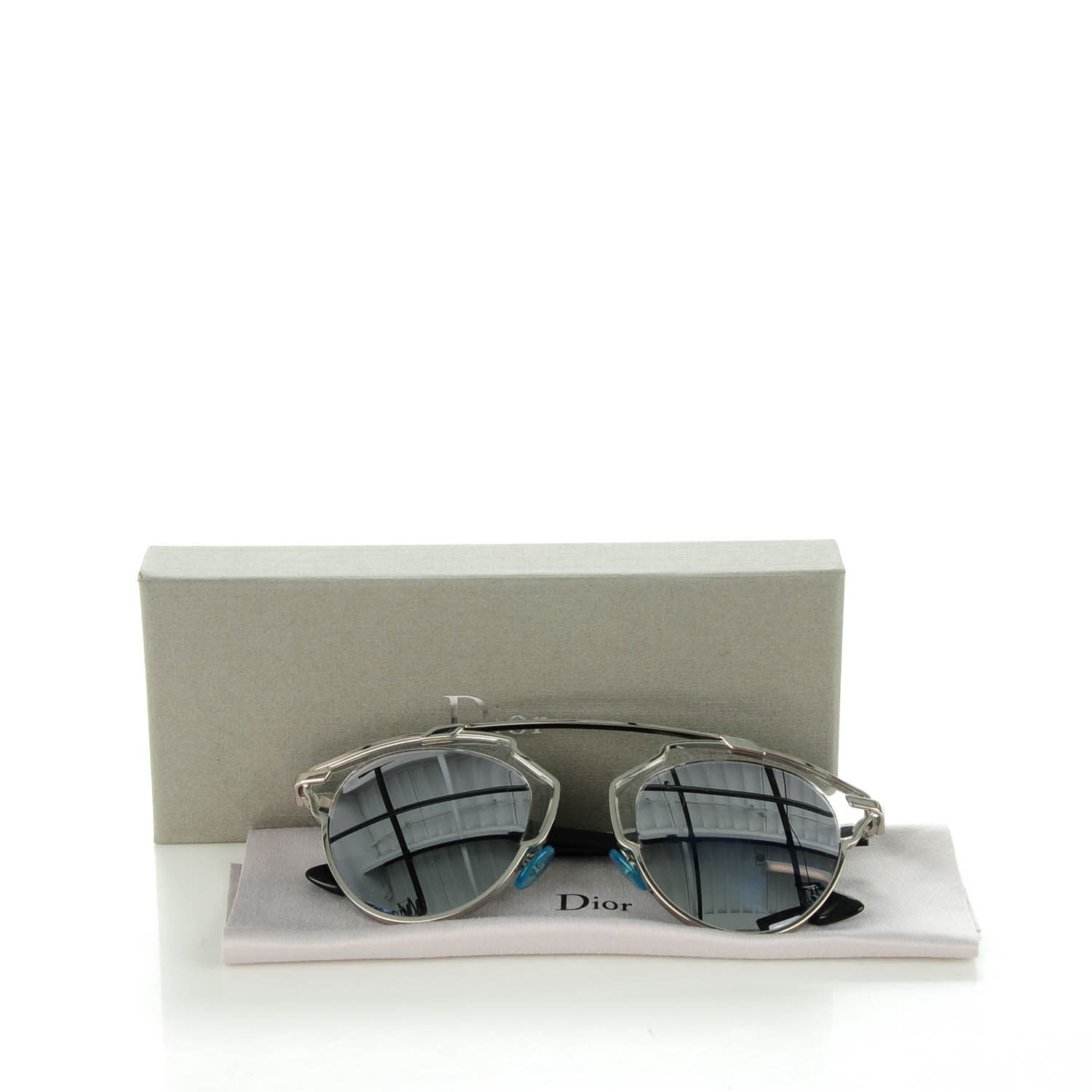 Christian Dior So Real Sunglasses Silver 7 of 7