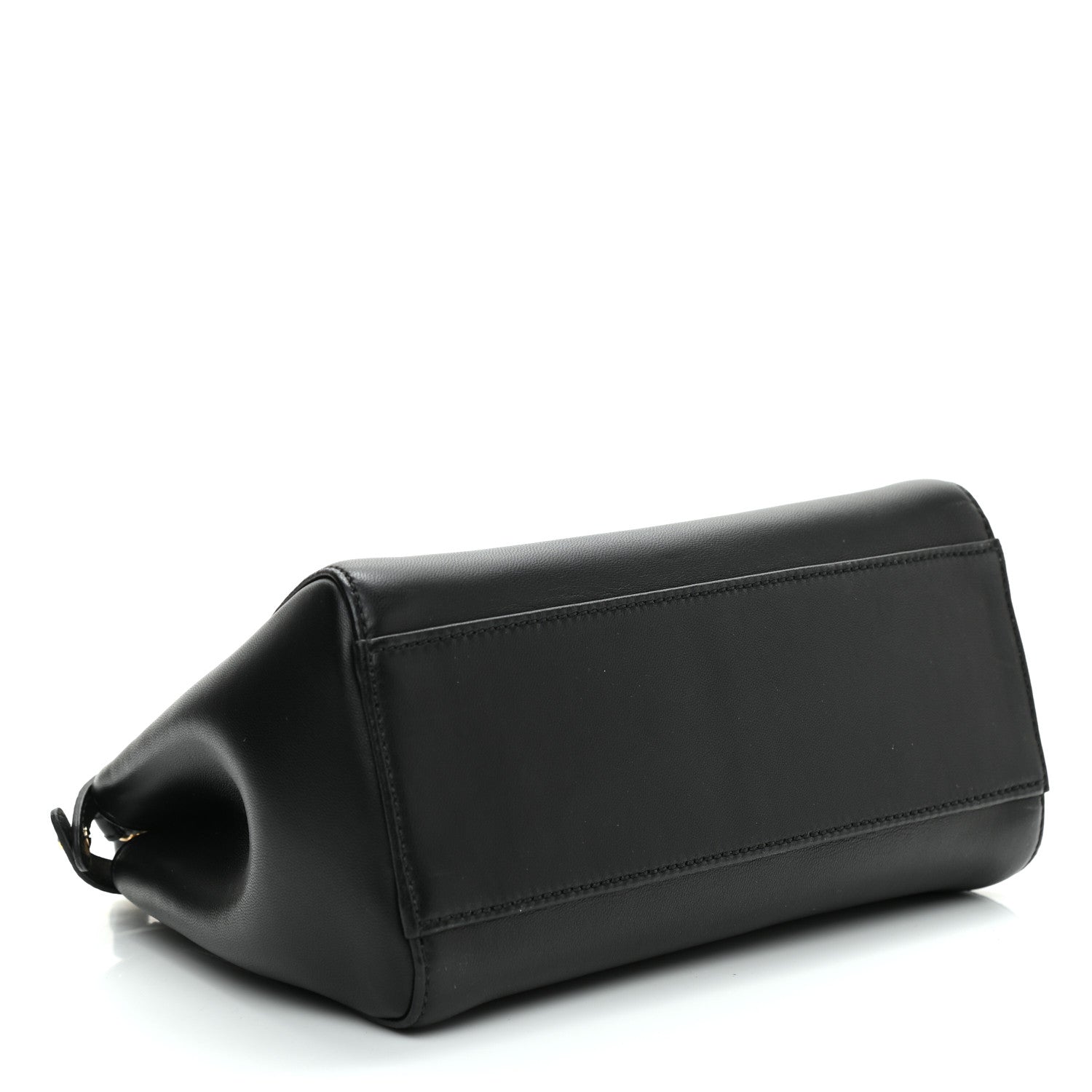 Fendi Nappa Mini Peekaboo Iconic Satchel Black 4 of 9