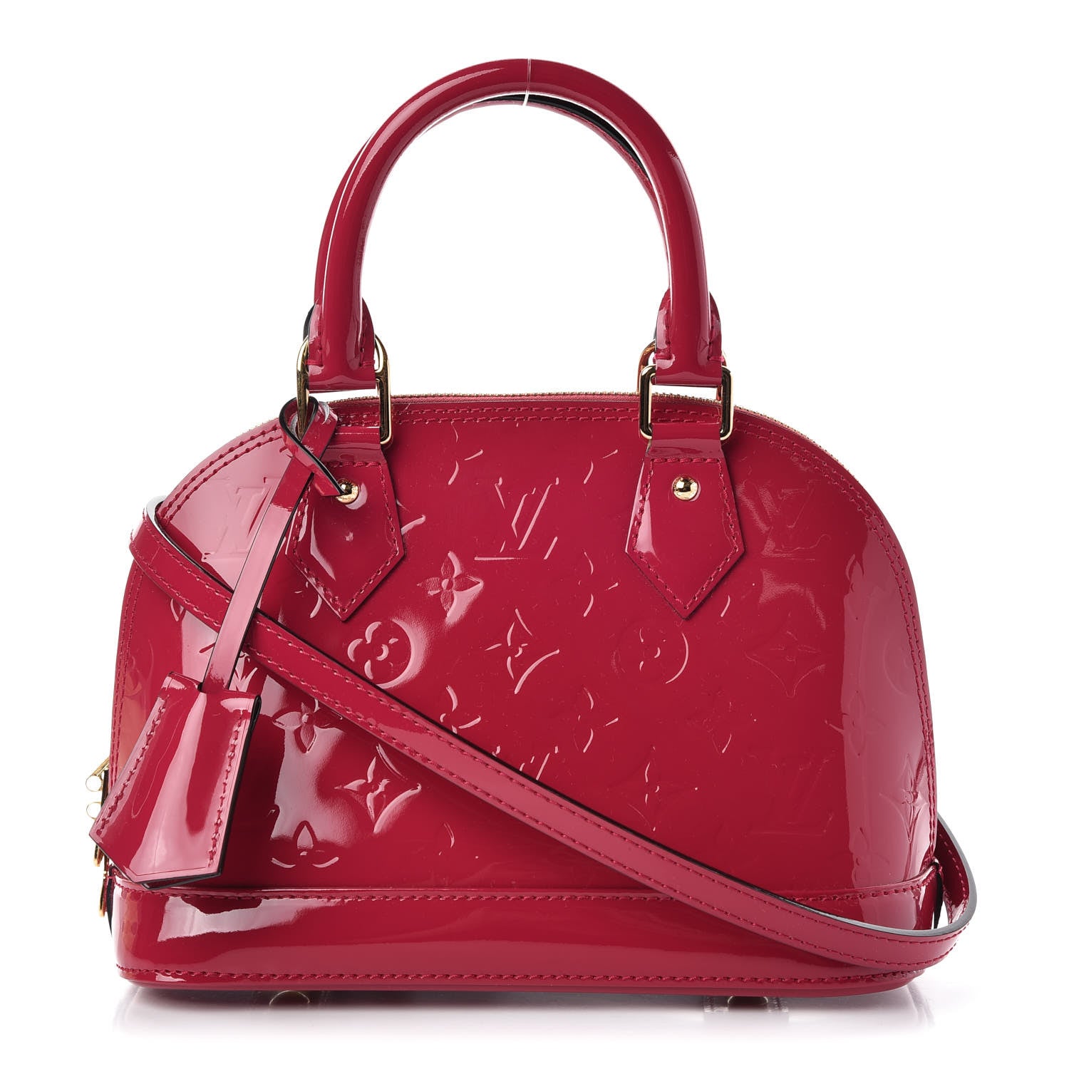 Louis Vuitton Vernis Alma BB Rose Indien 1 of 6