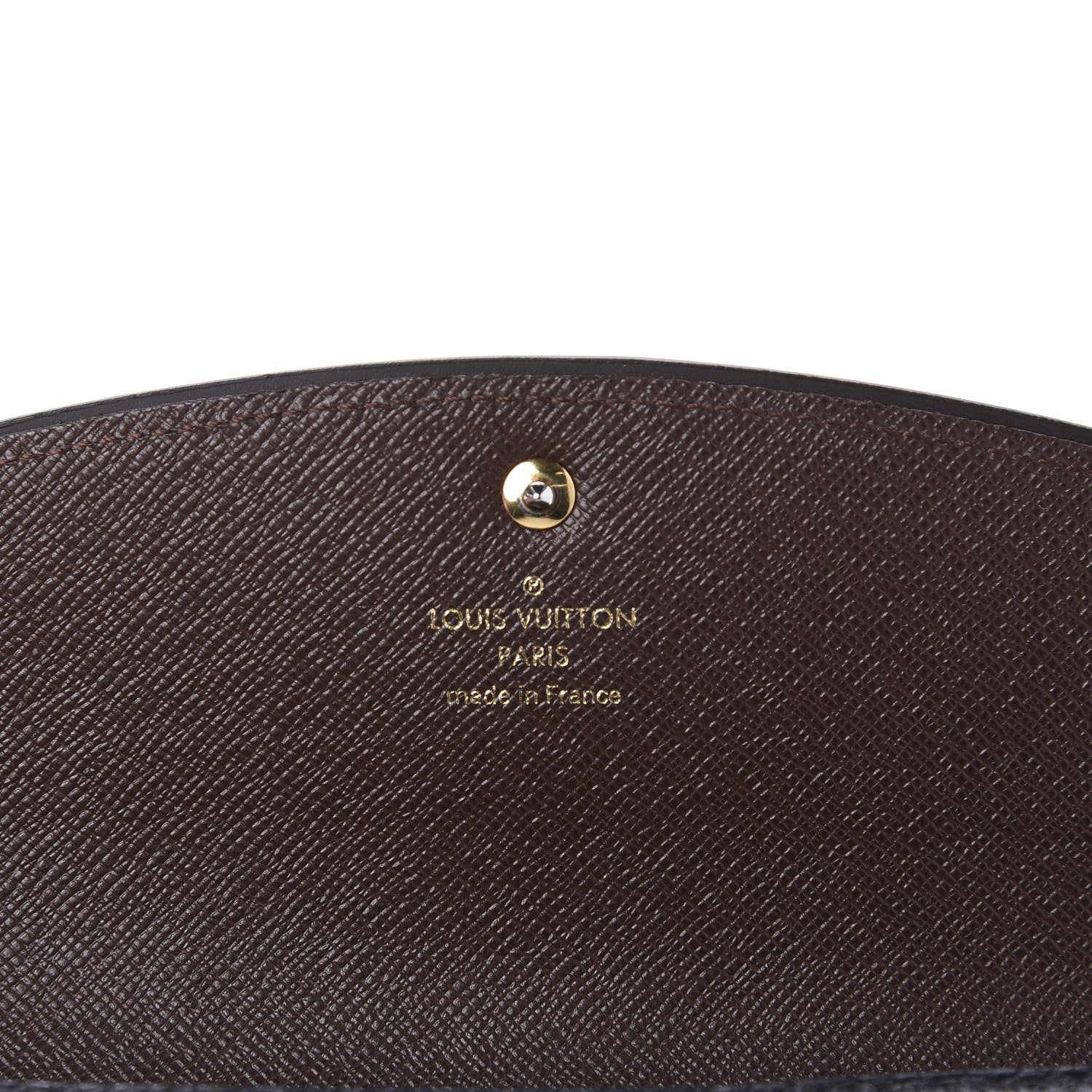 Louis Vuitton Damier Ebene Normandy Wallet Black 8 of 10