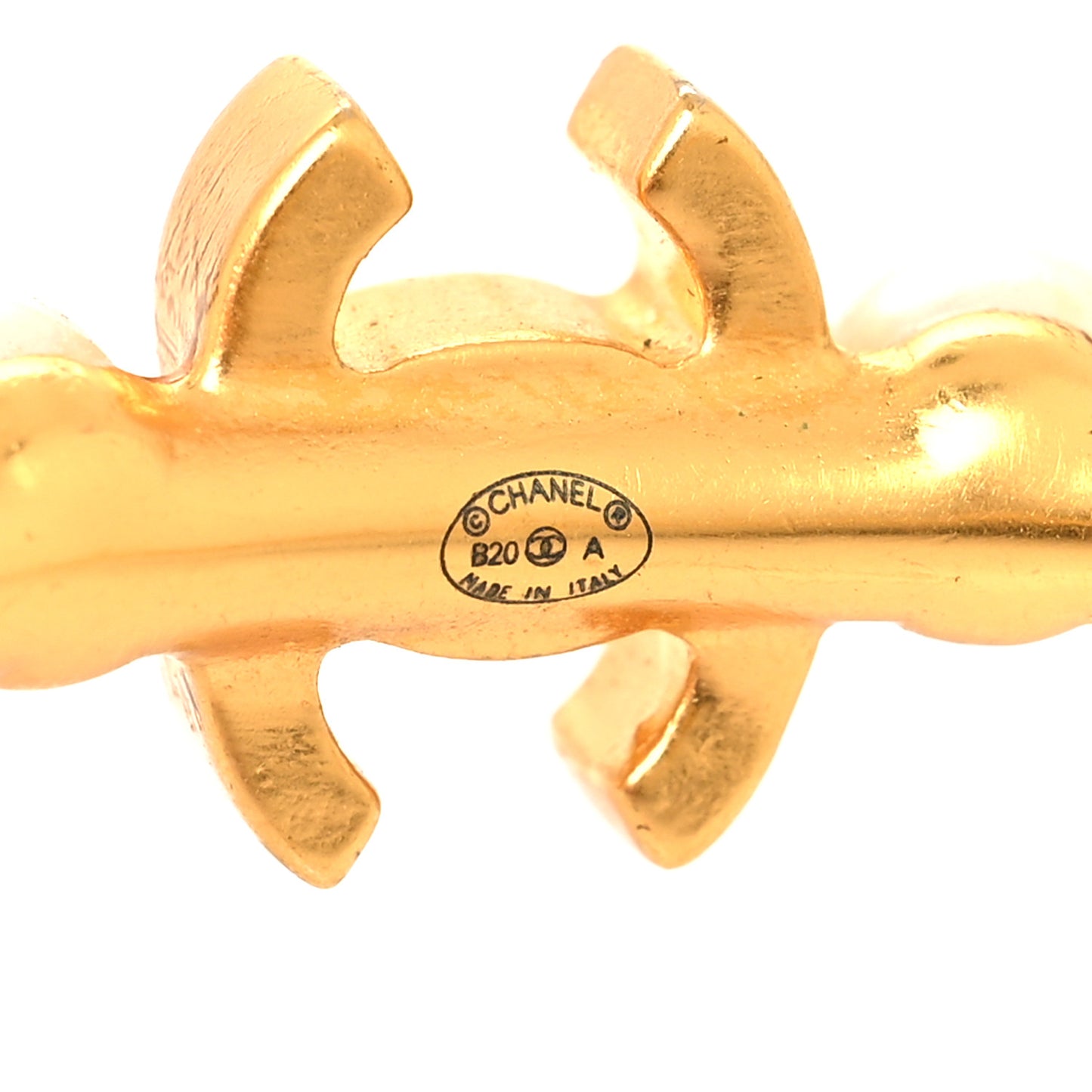 Pearl CC More Is More Hoop Earrings Gold