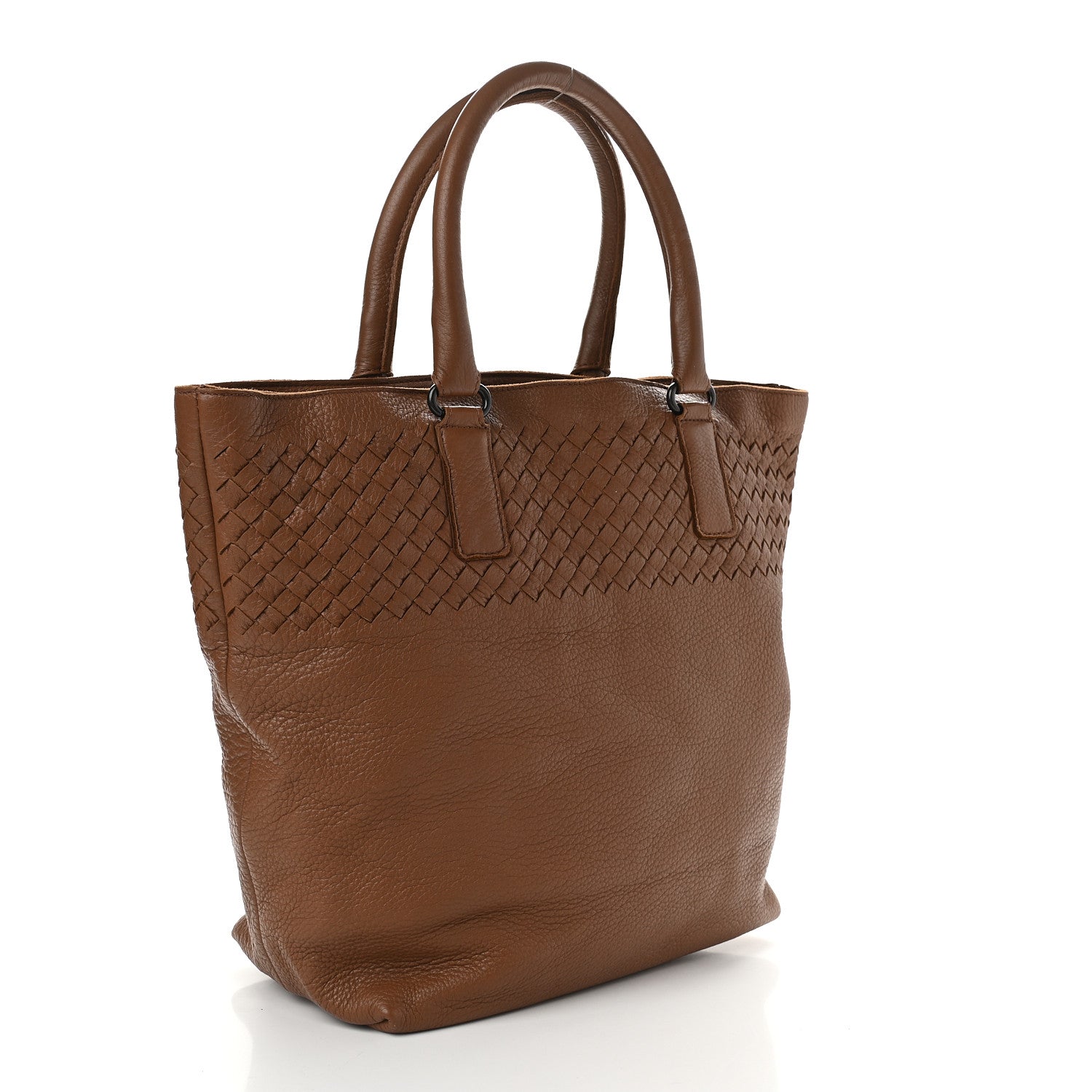 Bottega Veneta Cervo Intrecciato Tote Noce 3 of 8