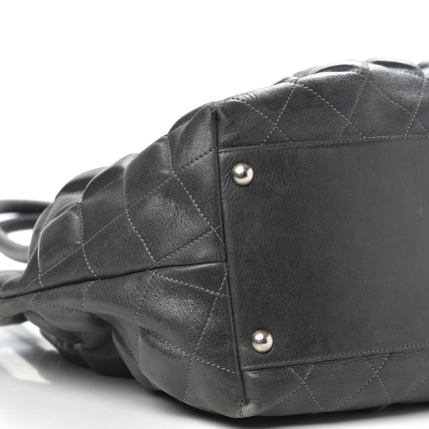 Calfskin Small Sloane Square Tote Black