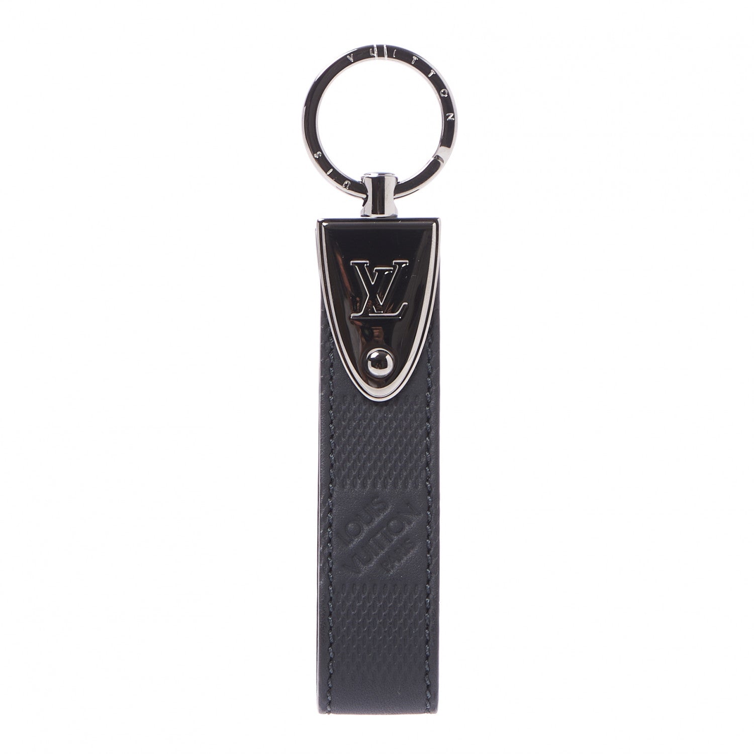 Louis Vuitton Damier Infini Dragonne LV Key Holder Onyx 1 of 5