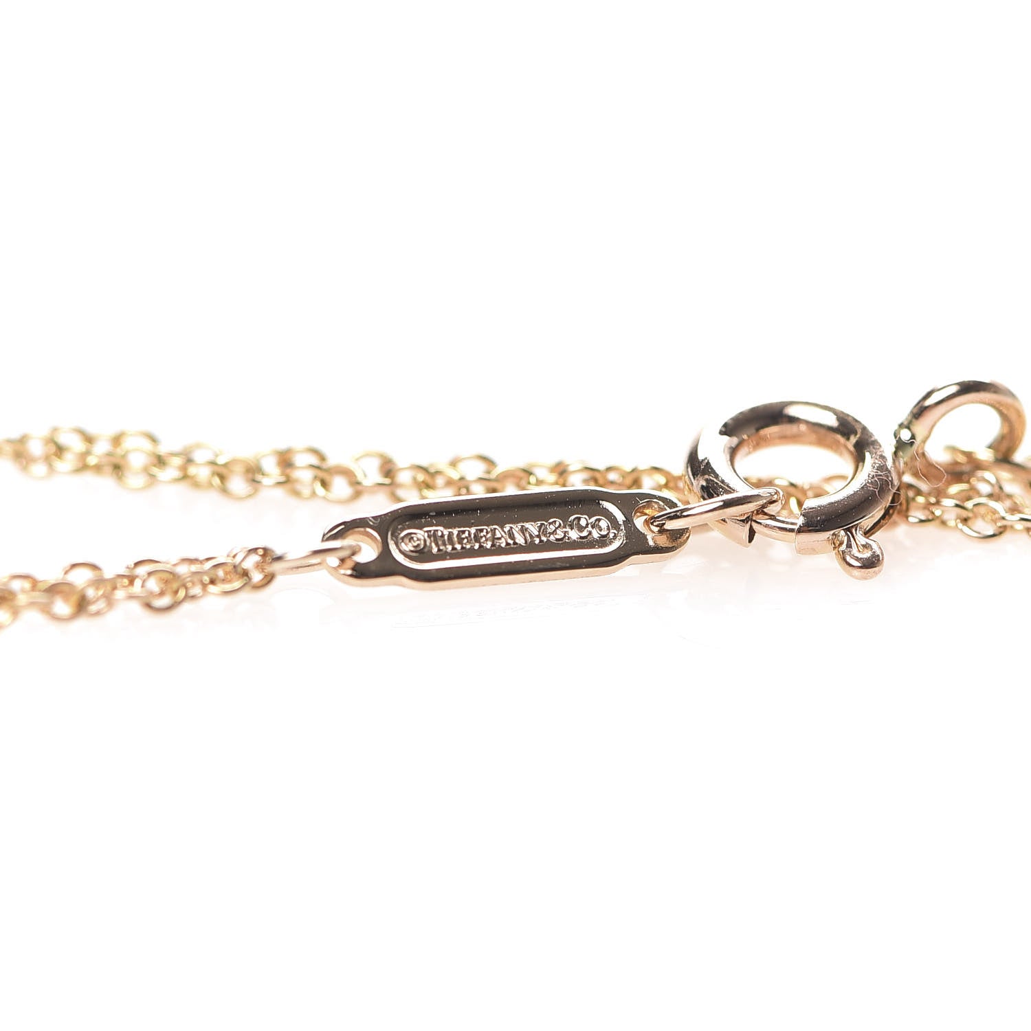 Tiffany 18K Rose Gold Infinity Bracelet 5 of 6