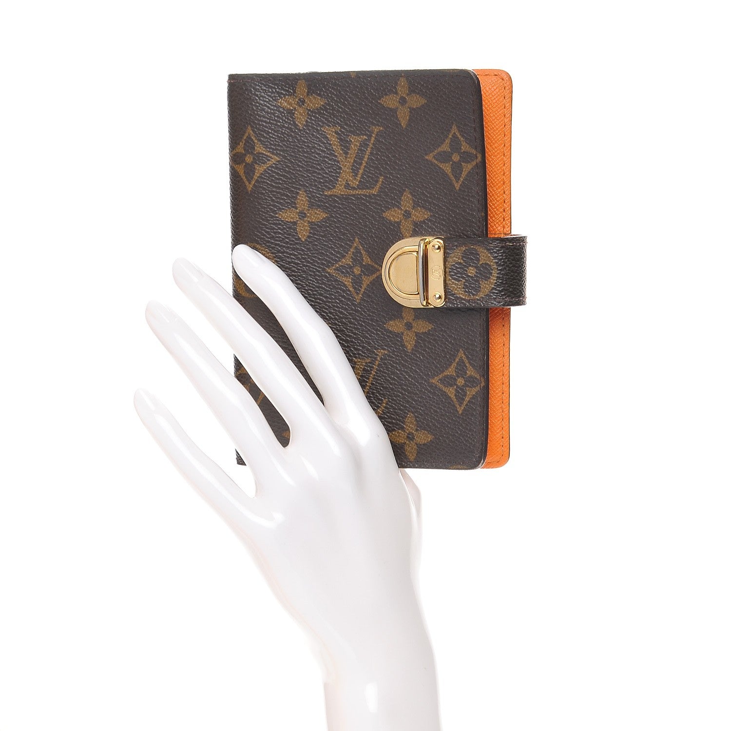 Louis Vuitton Monogram Koala Small Ring Agenda Orange 2 of 7