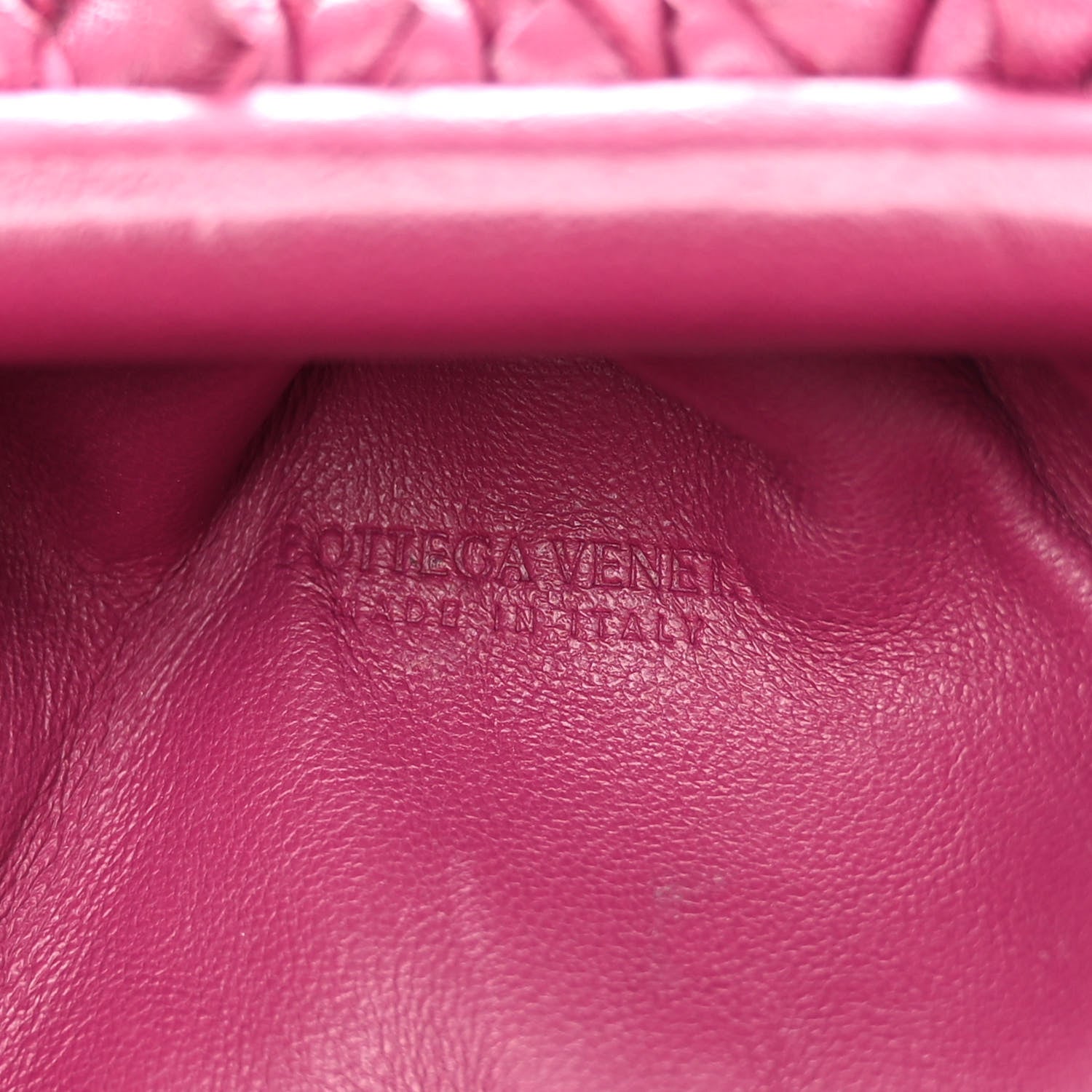 Bottega Veneta Nappa Intrecciato The Mini Pouch Cinnabar 6 of 9