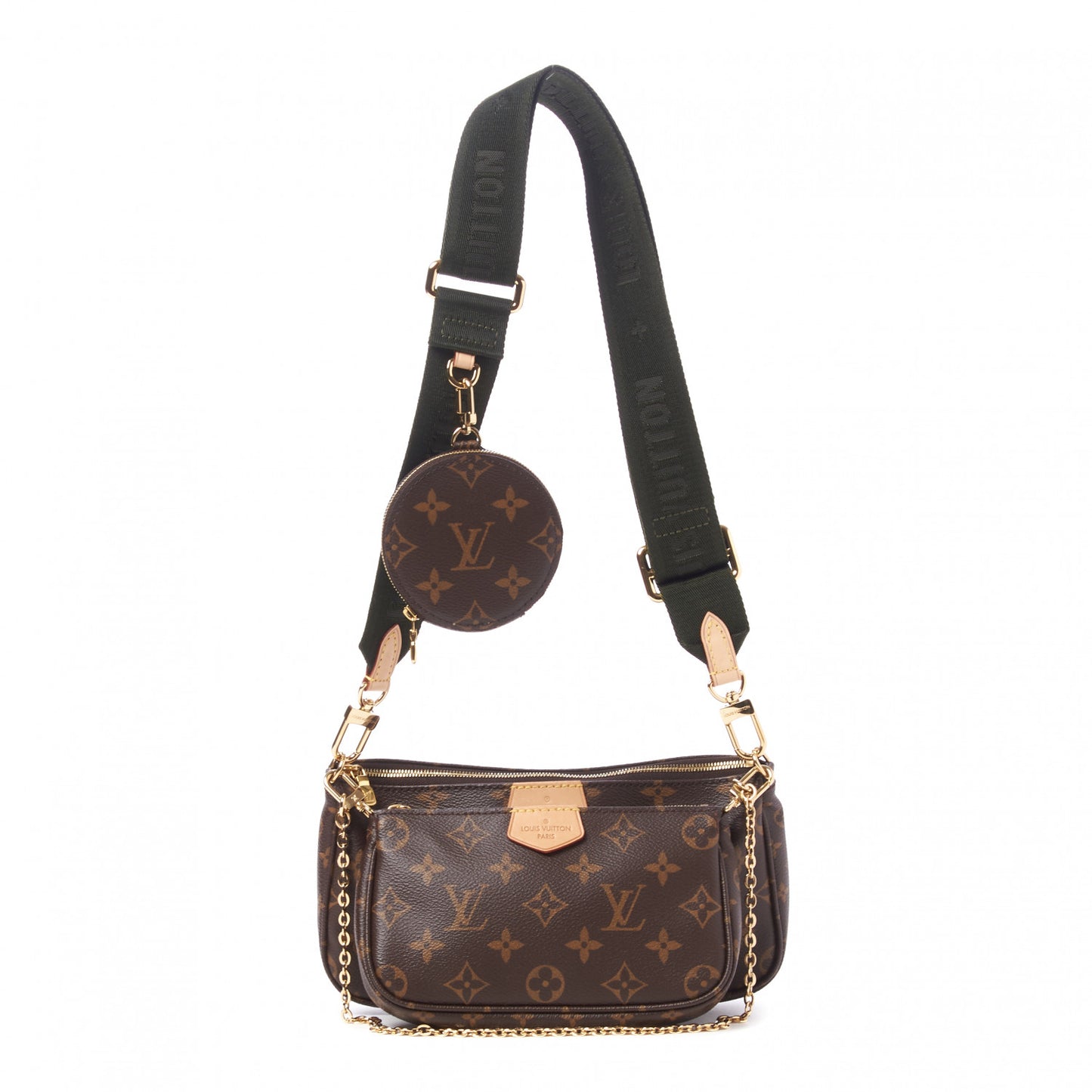 Monogram Multi Pochette Accessories Kaki