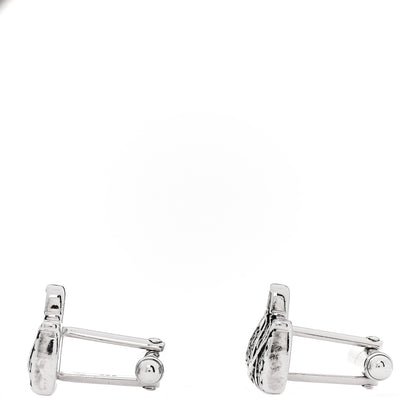 Louis Vuitton Sterling Silver Speedy Cufflinks 4 of 7