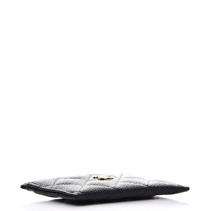 Chanel Caviar Quilted Card Holder Black 4 of 9