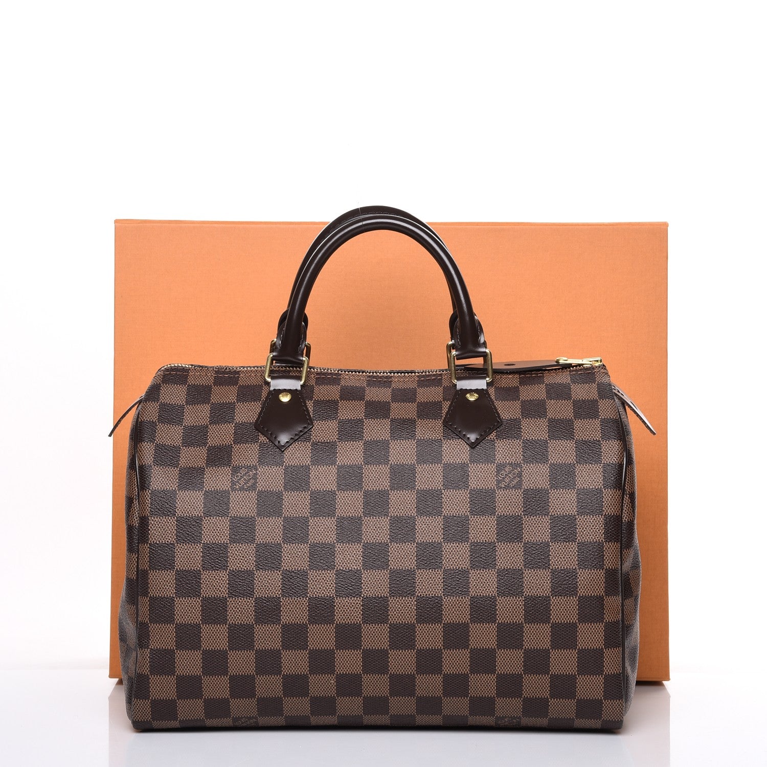 Louis Vuitton Damier Ebene Speedy 30 9 of 9