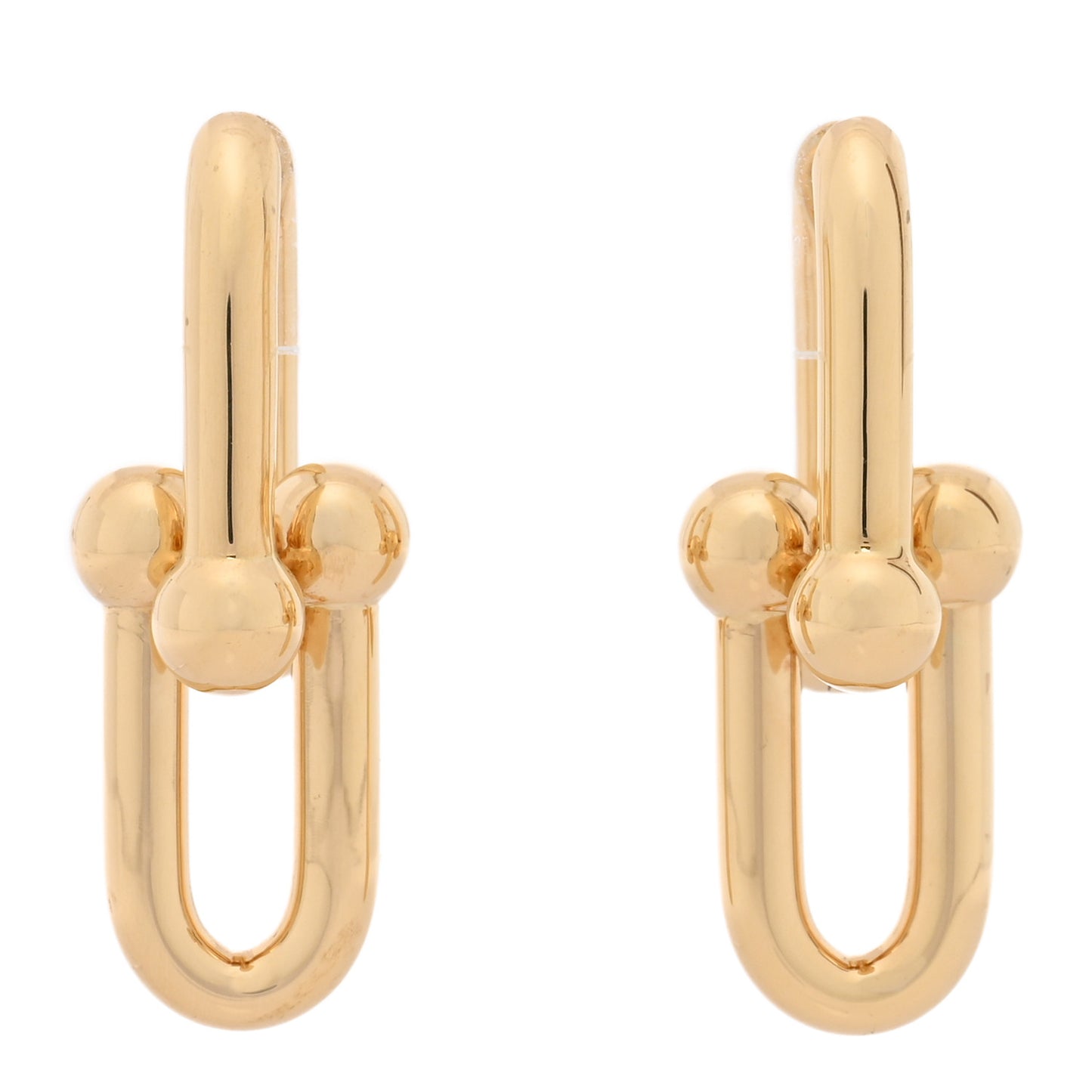 18K Yellow Gold Medium HardWear Link Earrings