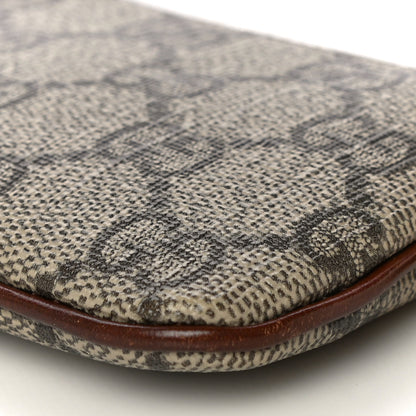 Gucci GG Supreme Monogram Key Case Brown 10 of 10
