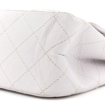 Chanel Aged Calfskin Quilted 2.55 Reissue 227 Flap White 10 of 18