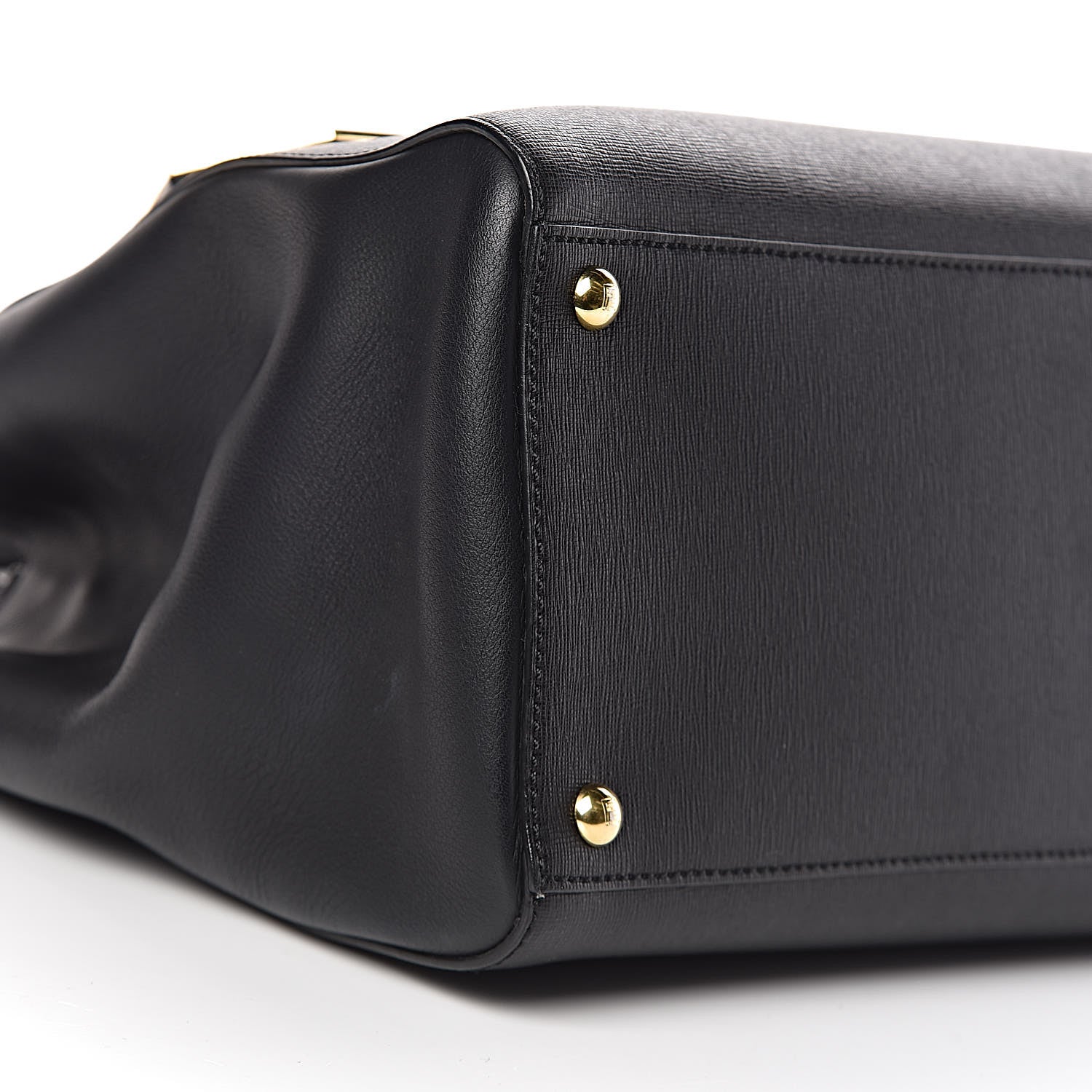 Fendi Vitello Elite Regular 2Jours Tote Black 13 of 15