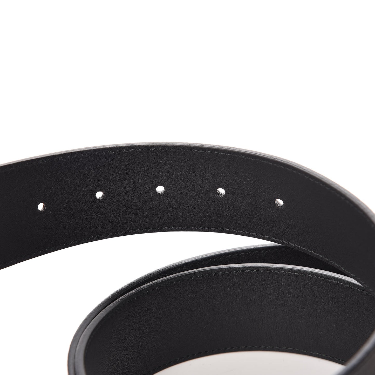 Textured Calfskin Double G 40mm Belt 105 42 Black