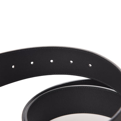 Gucci Textured Calfskin Double G 40mm Belt 105 42 Black 6 of 7