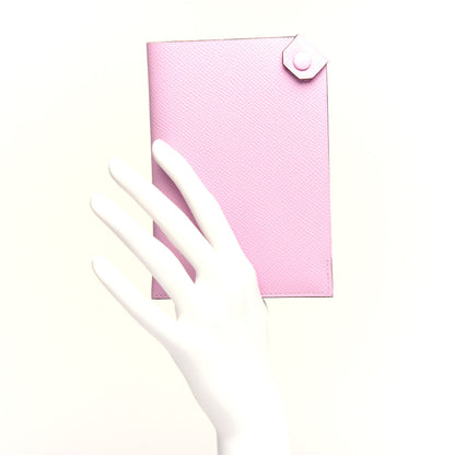 Hermes Epsom Tarmac PM Passport Holder Mauve Sylvestre 2 of 7