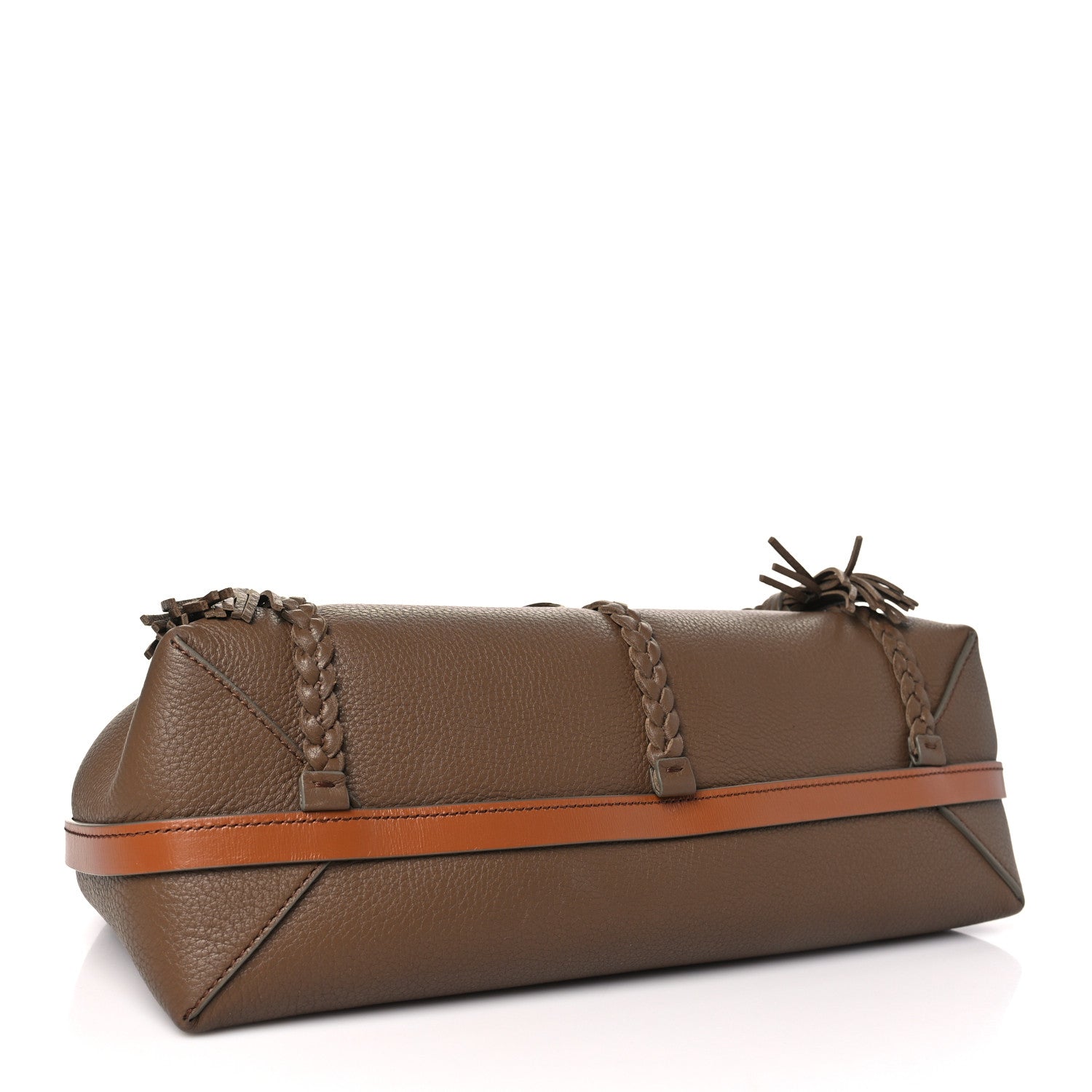 Chloe Grained Calfskin Medium Penelope Shoulder Bag Nut 4 of 13