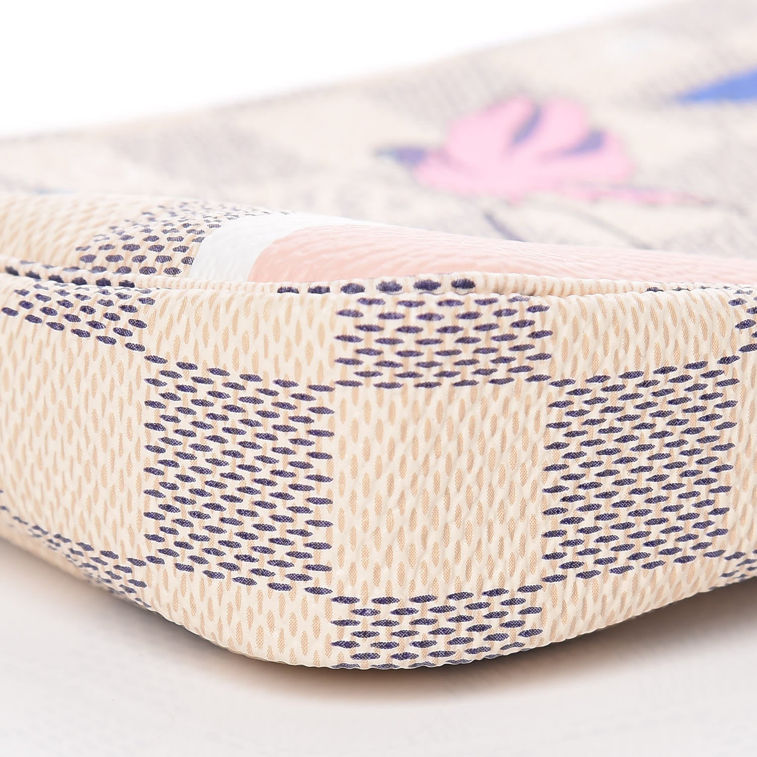 Louis Vuitton Damier Azur 2018 Christmas Animation Mini Pochette Accessories 5 of 10