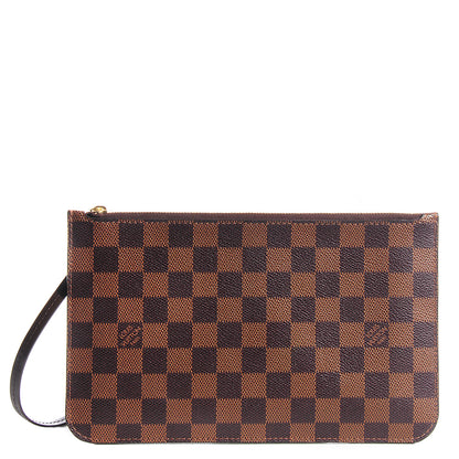 Louis Vuitton Damier Ebene Neverfull MM GM Pochette 1 of 8