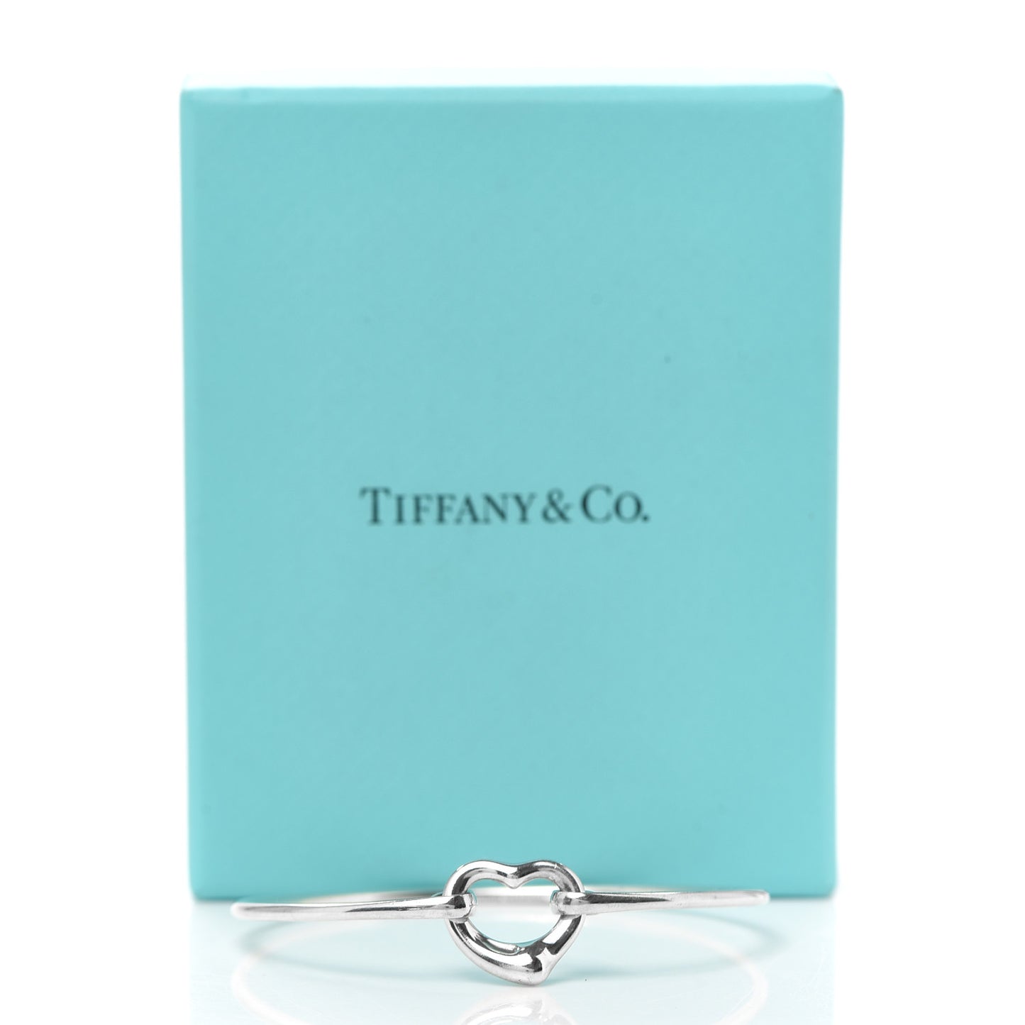 Sterling Silver Elsa Peretti Open Heart Bangle