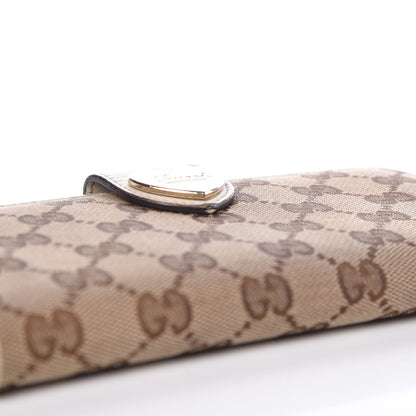 Gucci Monogram Heart Continental Wallet Off White 12 of 18