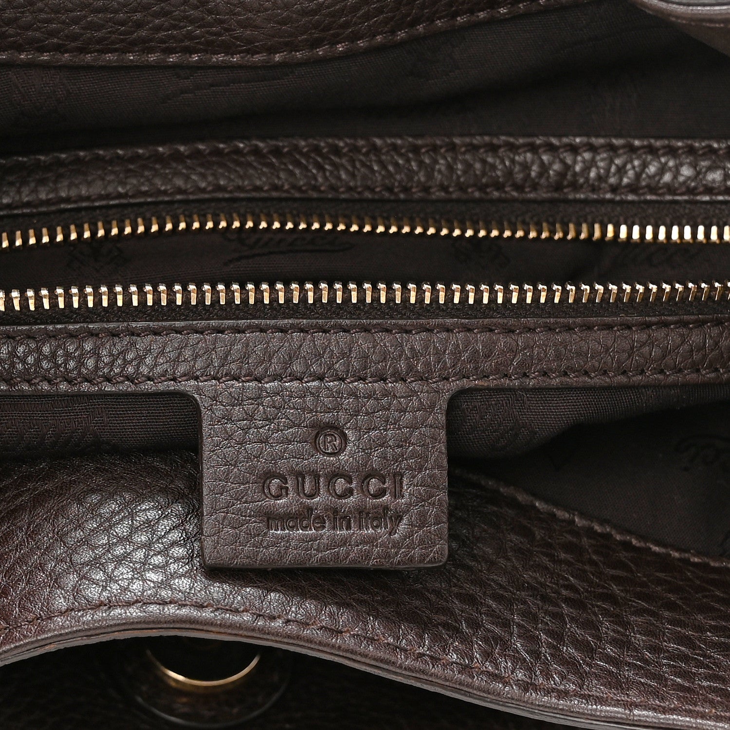 Gucci Calfskin Medium Web Heritage Shoulder Bag Black 6 of 11