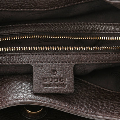Gucci Calfskin Medium Web Heritage Shoulder Bag Black 6 of 11