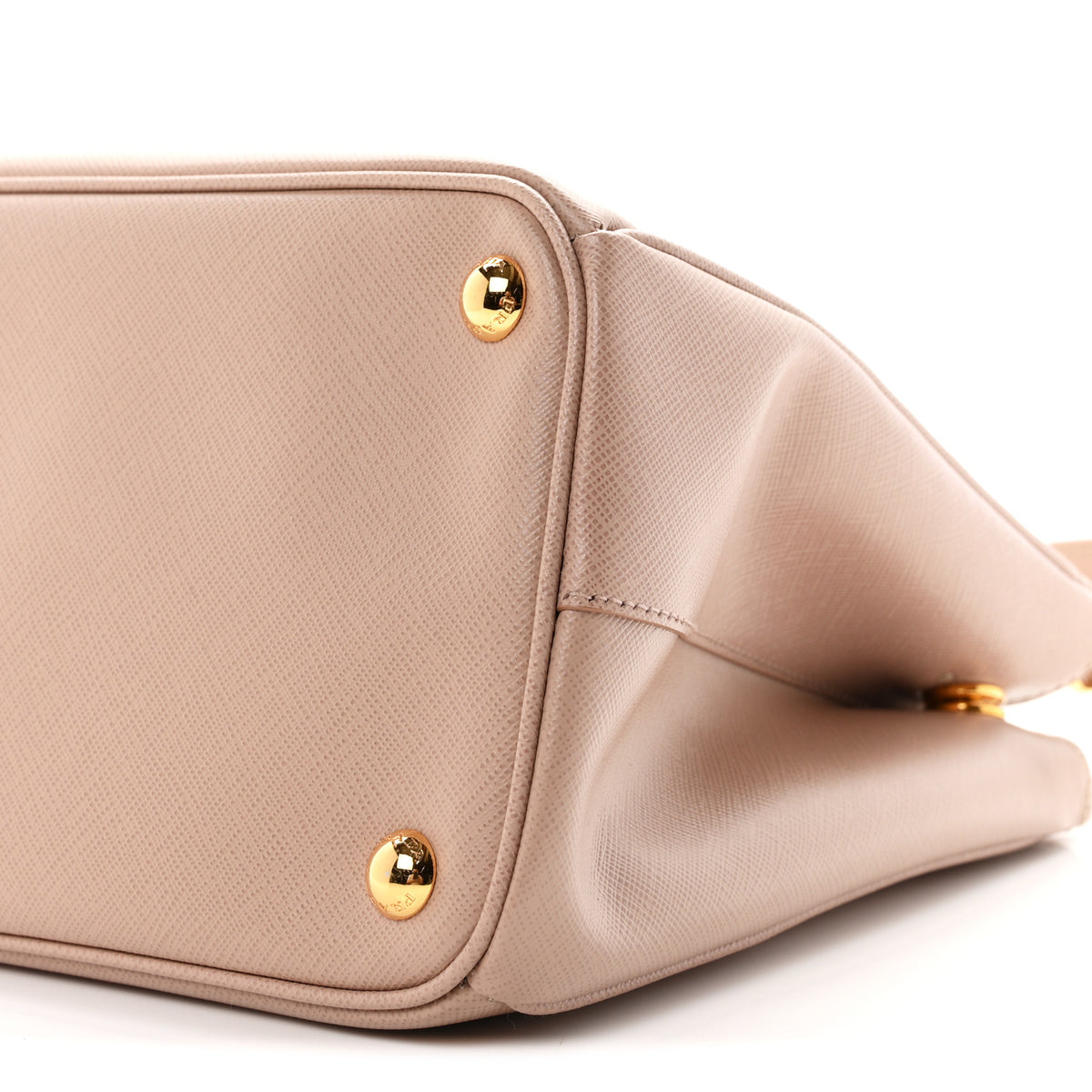 Saffiano Lux Small Galleria Double Zip Tote Cammeo
