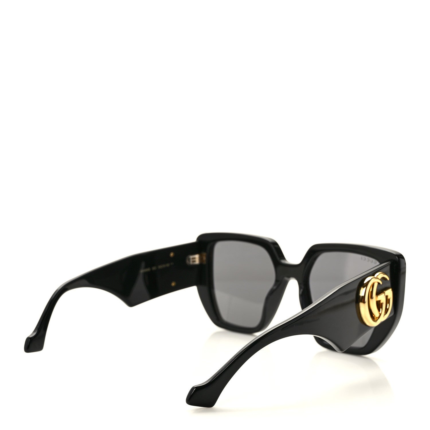 Gucci Acetate Square Frame Sunglasses GG0956S Black 4 of 8