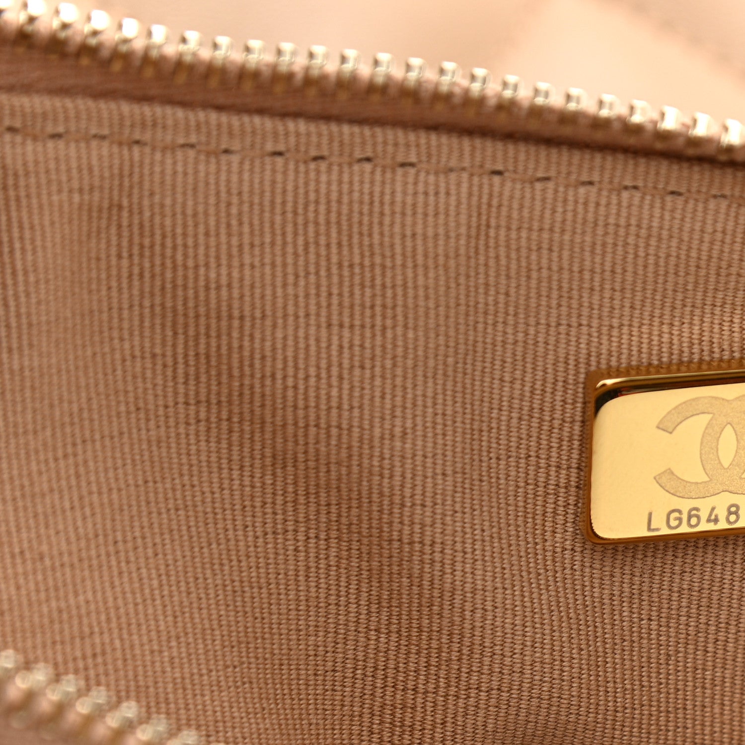Chanel Lambskin Quilted Hobo Beige 7 of 8